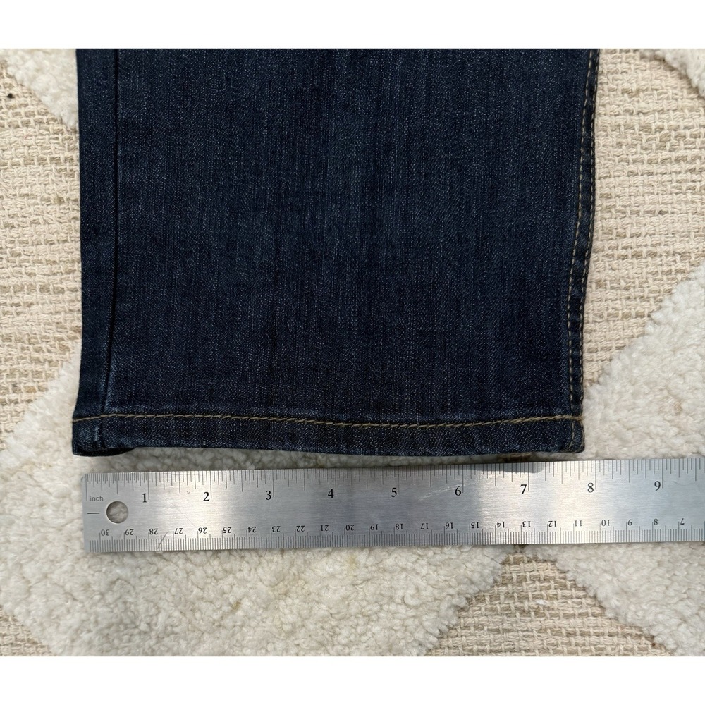 Levis 511 Jeans Slim Fit Dark Wash Denim Mens 38x30 Blue - Picture 7 of 7